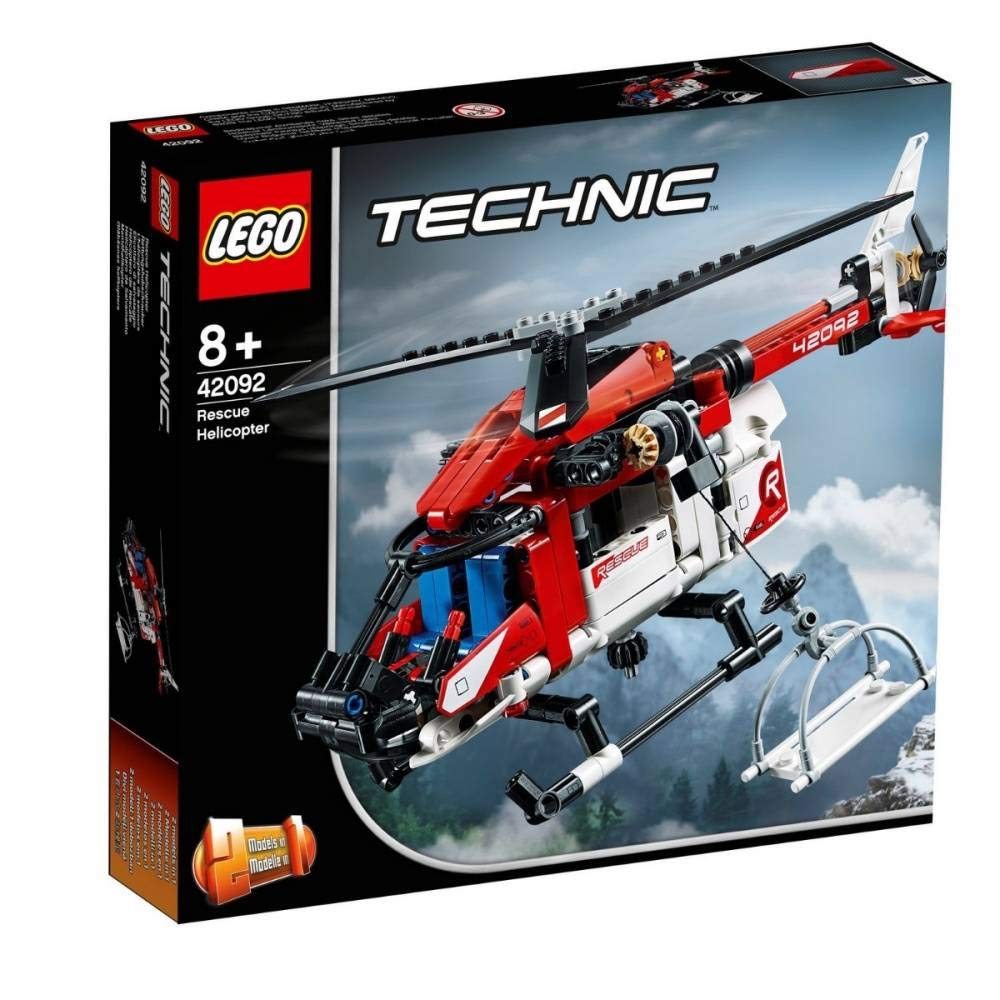LEGO Technic LEGO Rescue Helicopter 42092 Building Kit, New 2019 325 Pieces