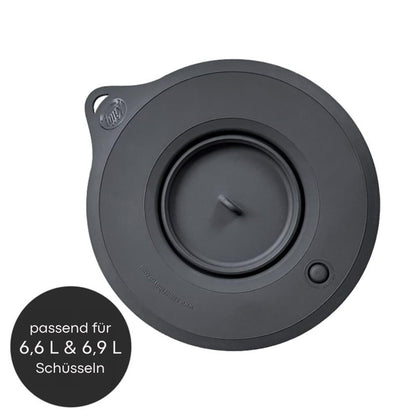 Kitty Professional silicone professional lid cover, compatible with KitchenAid 6.6 and 6.9 liters (anthracite)