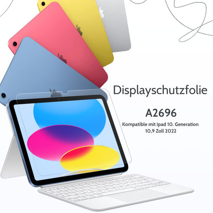 2 pieces of paper protection film for iPad 11/10th generation 10.9 inches 2022 & iPad 11 (A16) 2025, matte paper film anti-glare screen protector for drawing, writing, and note-taking screen protector