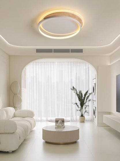 FANLG Ceiling Light Bedroom, 40cm LED Ceiling Light Dimmable 3000K-6000K Lamp Living Room 24W Modern LED Ceiling Light for Bedroom Living Room Balcony Kitchen Hallway Children's Room