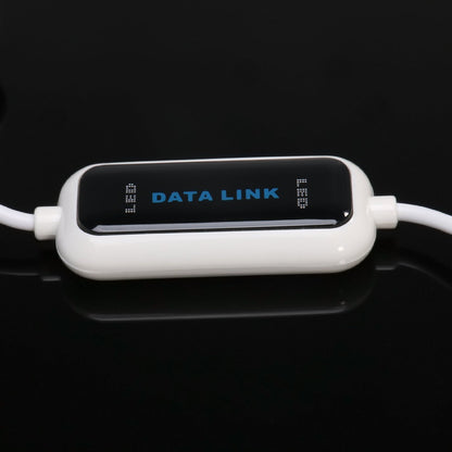 SALCAR Data Cable High-Speed USB 2.0 PC to PC Link Cable for Windows 11/10/8.1/8/7/Vista/XP/2000, easiest data exchange between 2 computers.