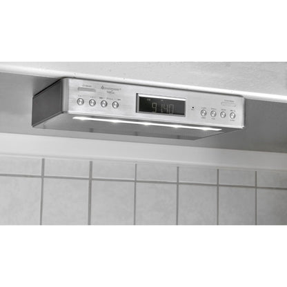 Soundmaster Highline UR2045SI kitchen radio under-cabinet radio DAB+ FM-RDS alarm clock equalizer LED Bluetooth