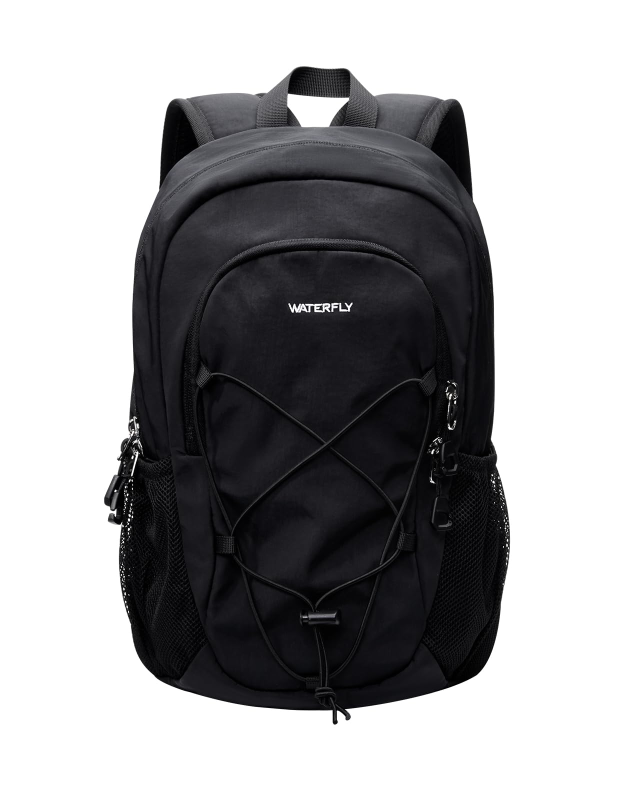 WATERFLY small backpack hiking backpack 12L: Lightweight daypack mini sports backpack outdoor daypack with detachable chest strap for hiking travel camping biking men women