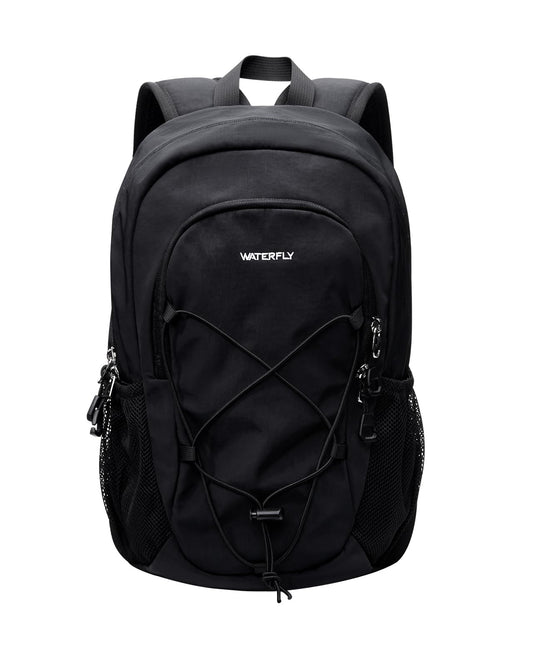 WATERFLY small backpack hiking backpack 12L: Lightweight daypack mini sports backpack outdoor daypack with detachable chest strap for hiking travel camping biking men women