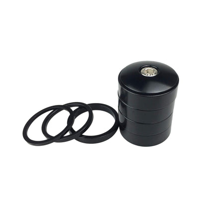 PLAIN Bicycle Ahead Stem Spacer 1/8" Aluminum MTB Road Bike Spacers Headset Spacer with Ahead Cap 2/3/5/10mm (8 Pieces)