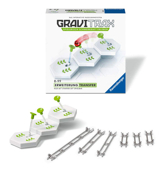 Ravensburger GraviTrax Expansion Balls and Spinner - Ideal accessories for spectacular ball tracks, construction toy for kids aged 8 and up.