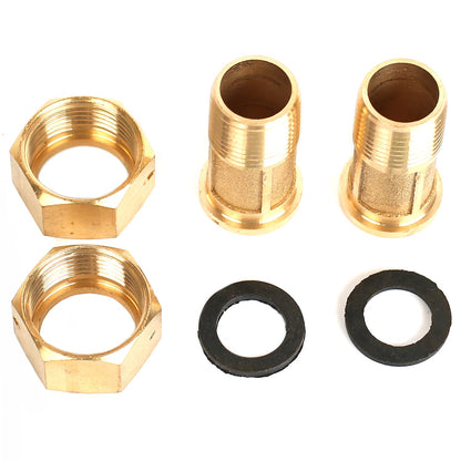 MaxAwe 15mm 1/2 inch Cold Water Meter Garden, Eiched Cold Water Meter with Fittings and Protective Cover, Faucet Meter for Garden and Household