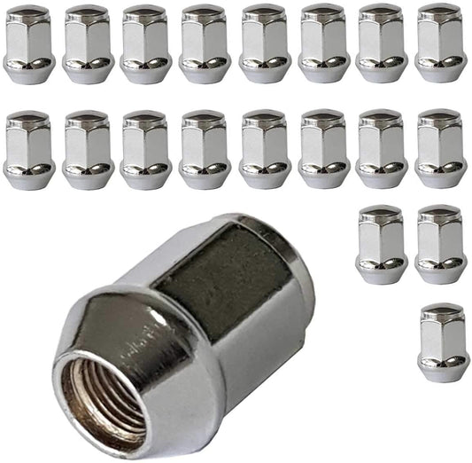 20 pieces of closed cone seat lug nuts 60° for M12 x 1.5 compatible with Toyota.