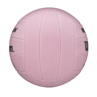 Wilson Volleyball Super Soft Play, Synthetic Leather, suitable for outdoor and indoor play, including beach volleyball. Color: Pink.