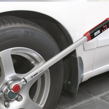 VANPO Digital Torque Wrench 1/2 Inch Auto & Motorcycle, 17-340 Nm Torque Wrench Set with preset memory, buzzer, and LED display, ± 2% accuracy.