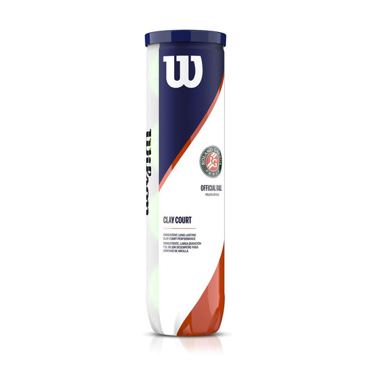 WILSON Unisex-Adult Roland Garros Official Tennis Balls, Yellow, 8 Balls