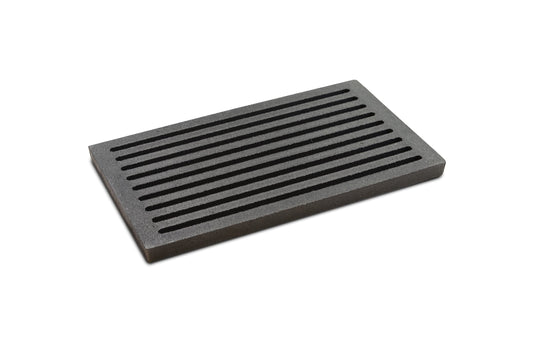 GRILLROSTPROFI Fire grate - charcoal grate - ash grate - chimney grate 16 x 28 cm, the original made of solid cast iron.