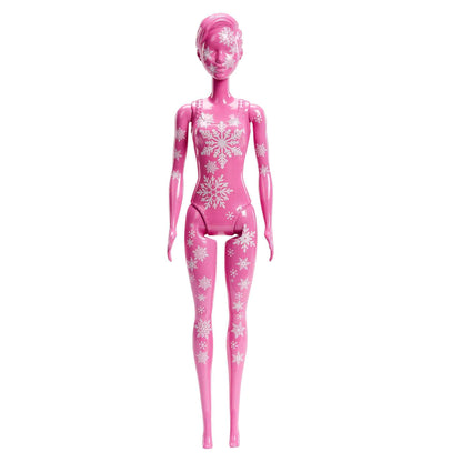 Barbie Color Reveal Advent Calendar includes 1 Color Reveal doll & 3 pets, clothing, accessories & 2 hair extensions, 25 surprises, perfect Christmas gifts for kids, HJD60.