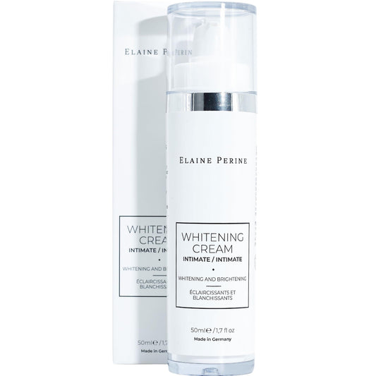 Intimate bleaching cream - Natural vegan whitening cream for intimate areas (50ml) with Alpha-Arbutin, Kojic Acid, Niacinamide, by Elaine Perine™ | 𝗠𝗔𝗗𝗘 𝗜𝗡 𝗚𝗘𝗥𝗠𝗔𝗡𝗬 A