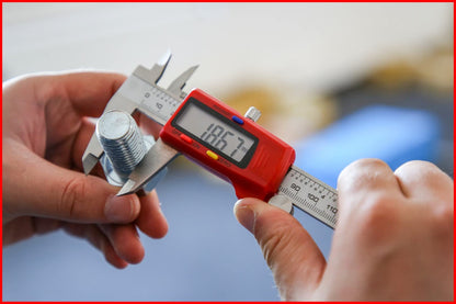 KS Tools 300.0532 Digital Caliper 0-150 mm, Colored, One Size, 4042146364468