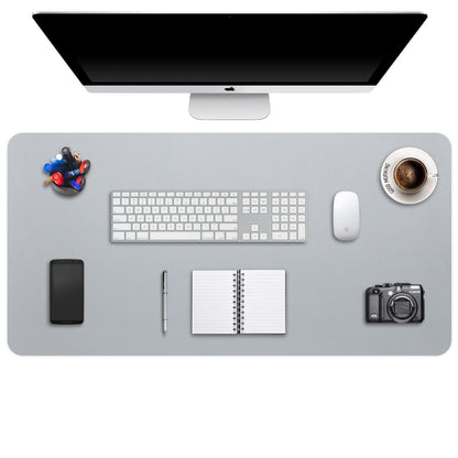 DOBAOJIA Large Desk Pad XXXXL, Desk Mat, Desk Pad, Desk Protector, Writing Pad, for Laptop/Keyboard/Mouse, PU Leather Waterproof + Suede Non-slip 120 x 43cm