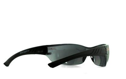HELLY® - No.1 Bikereyes® | Motorcycle sunglasses | fog-free, windproof, shatterproof | TOP wearing comfort | Glasses: i-cut (smoke [583])