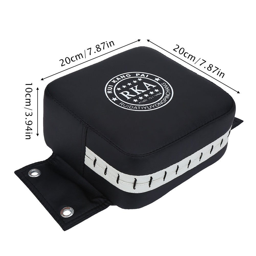 Punching pad wall mount, punching pad wall, target pad, boxing wall pad square fitness target strike soft pad for free Muay Thai combat training.