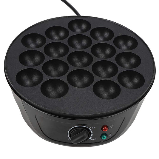 Japanese Takoyaki machine, 18-grid kitchen octopus ball maker mini electric baking mold for making snacks Takoyaki, 220-240V (EU)