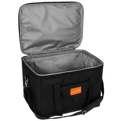 ALUBOX Picnic Cooler XL Black Edition 40 liters Insulated Bag Picnic Bag Polyester black