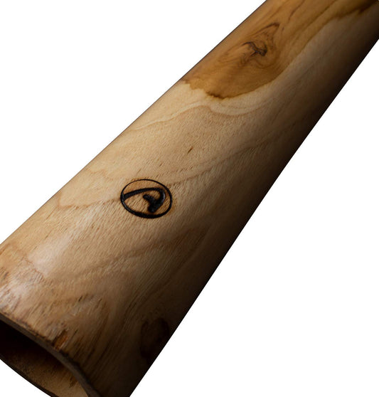 Australian Treasures - DIDGERIDOO: Natural Wood 120cm - including didgeridoo bag