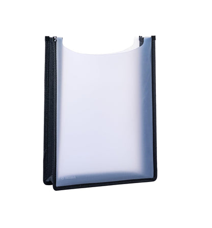 HERMA Binder A4 Backpack Transparent Set, 18 pieces, top open, kids plastic school binder for folders, books, notebooks, pads & documents, sturdy binder for the backpack