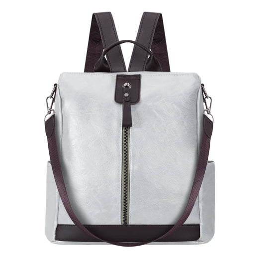 HUA ANGEL Elegant Anti-Theft Backpack Women Small City Backpack Waterproof Leather Handbags Backpack 2 In 1 Vintage Shoulder Bag Women Medium For Work Sports Everyday Travel