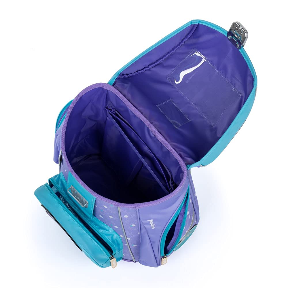 Horse Backpack Set for Girls 1st Grade 4-piece set for primary school ergonomic and anatomical incl. pencil case gym bag binder box