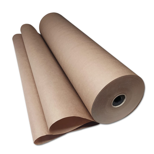 Packaging kraft paper 70gsm wrapping paper 75 cm x 300 m on roll | brown paper | gift wrap | packaging material