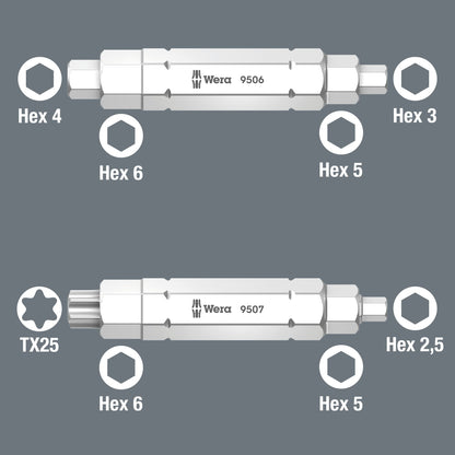 Wera 05004182001 Bicycle Set 15, tire lever set, 5 pieces