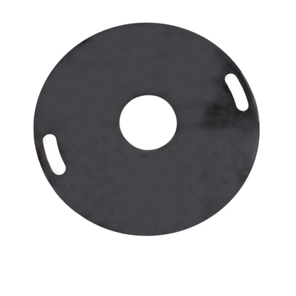 80 cm fire plate with handle, 5 mm grill plancha, fire bowl, grill plate, fire barrel.