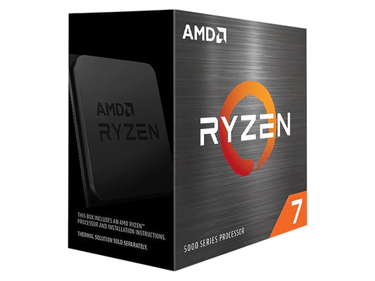 AMD Ryzen 7 5700X3D Processor (8 cores/16 threads, 105W TDP, AM4 socket, 100MB cache, Up to 4.1GHz max boost frequency, No cooler)