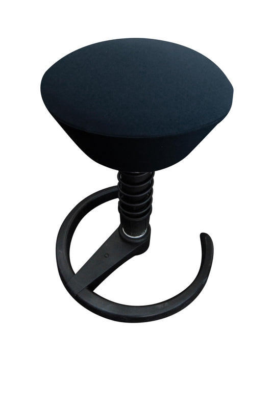 OZZIRIS Removable Cover for Aeris Swopper, cover for seat cushion Swopper office chair - NOT complete stool (Blue-Anthracite)