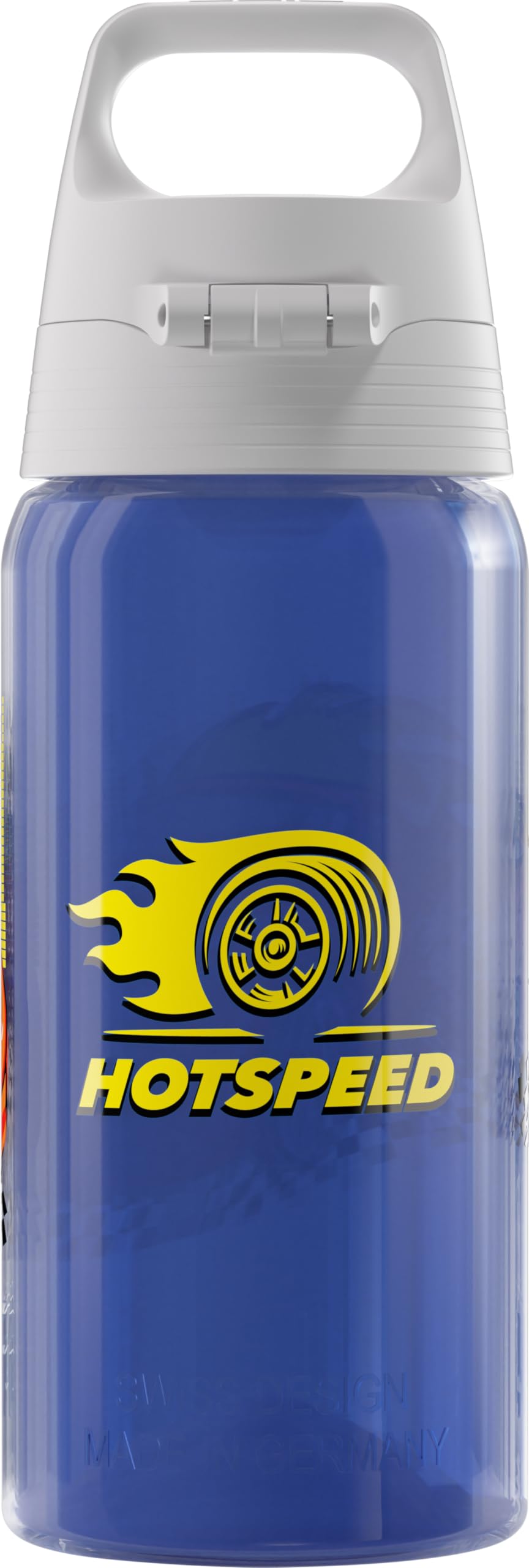 SIGG - Kids Water Bottle - Viva One Hot Speed - Suitable for Carbonated Drinks - Leak-proof - Dishwasher Safe - BPA-free - Sports & School - Blue - 0.5L