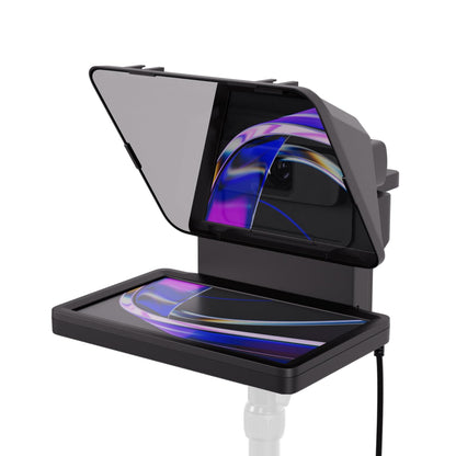 Elgato Prompter - Teleprompter with built-in screen for YouTube, Twitch, Zoom, Teams, and more, supports DSLR/Webcam/Smartphone, Drag&Drop monitor display, works with Mac/PC & Stream Deck.