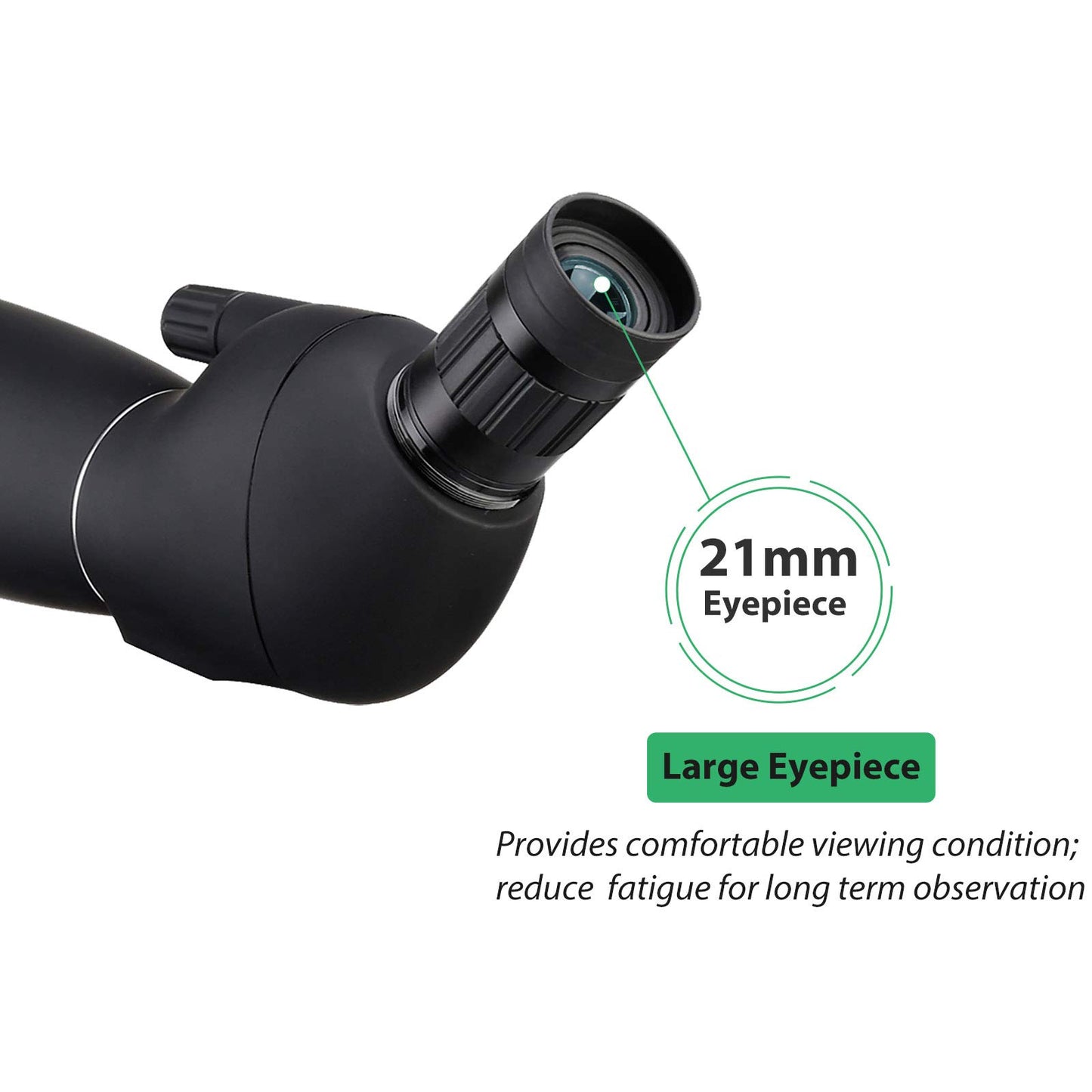 Svbony SV28 Spotting Scope, 25-75x70 Spotting Scope with Tripod, HD BAK4 Prism FMC Lens Spotting Scope with Phone Adapter for target shooting, archery, bird watching, moon viewing.
