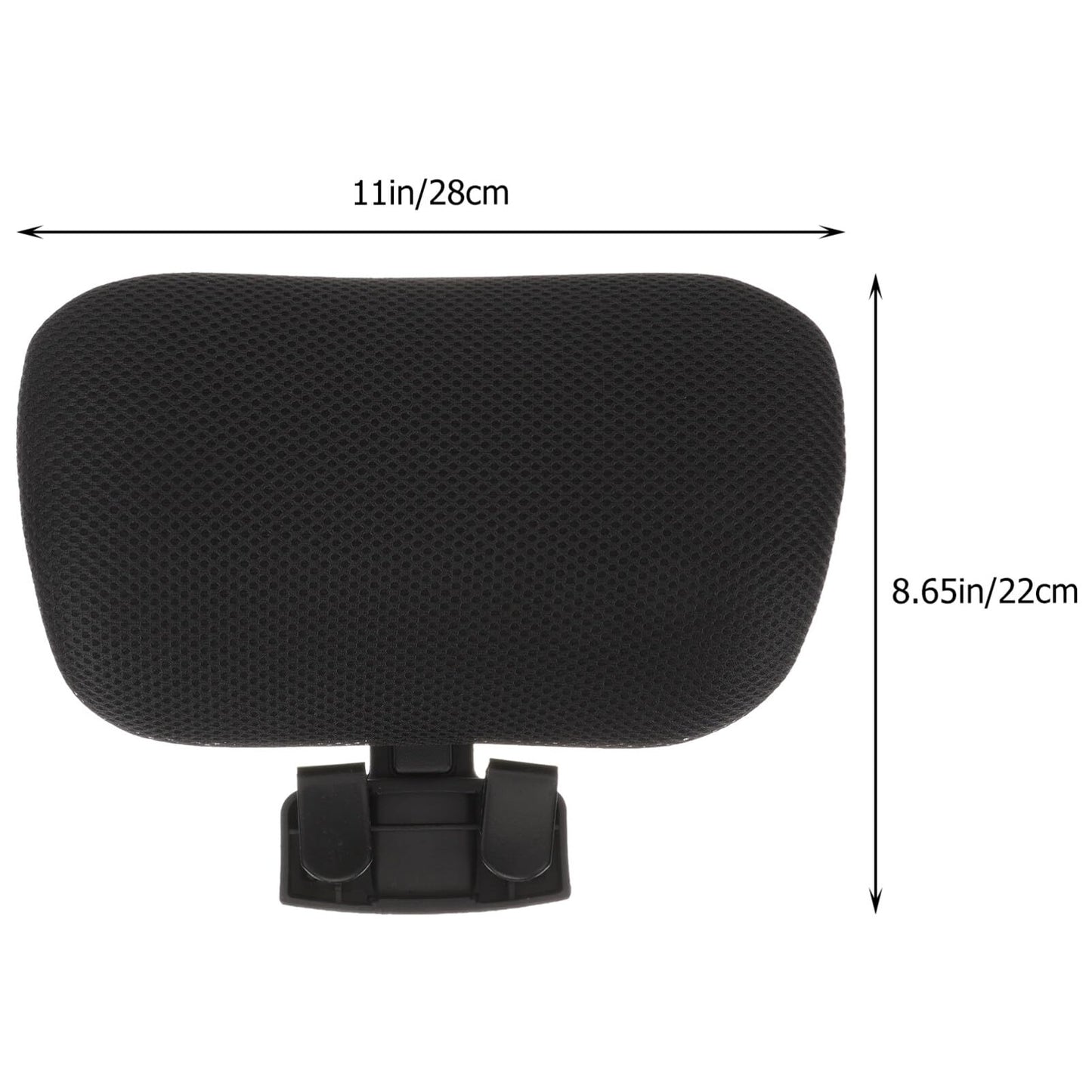 Yardwe headrest attachment for office chair. Universal head and neck support cushion. Attachable headrest for office computer chair.