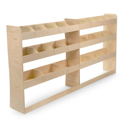 VANIFY - Compatible with Renault TRAFIC L2 2015+ vehicle equipment, vehicle shelves, complete driver side shelf