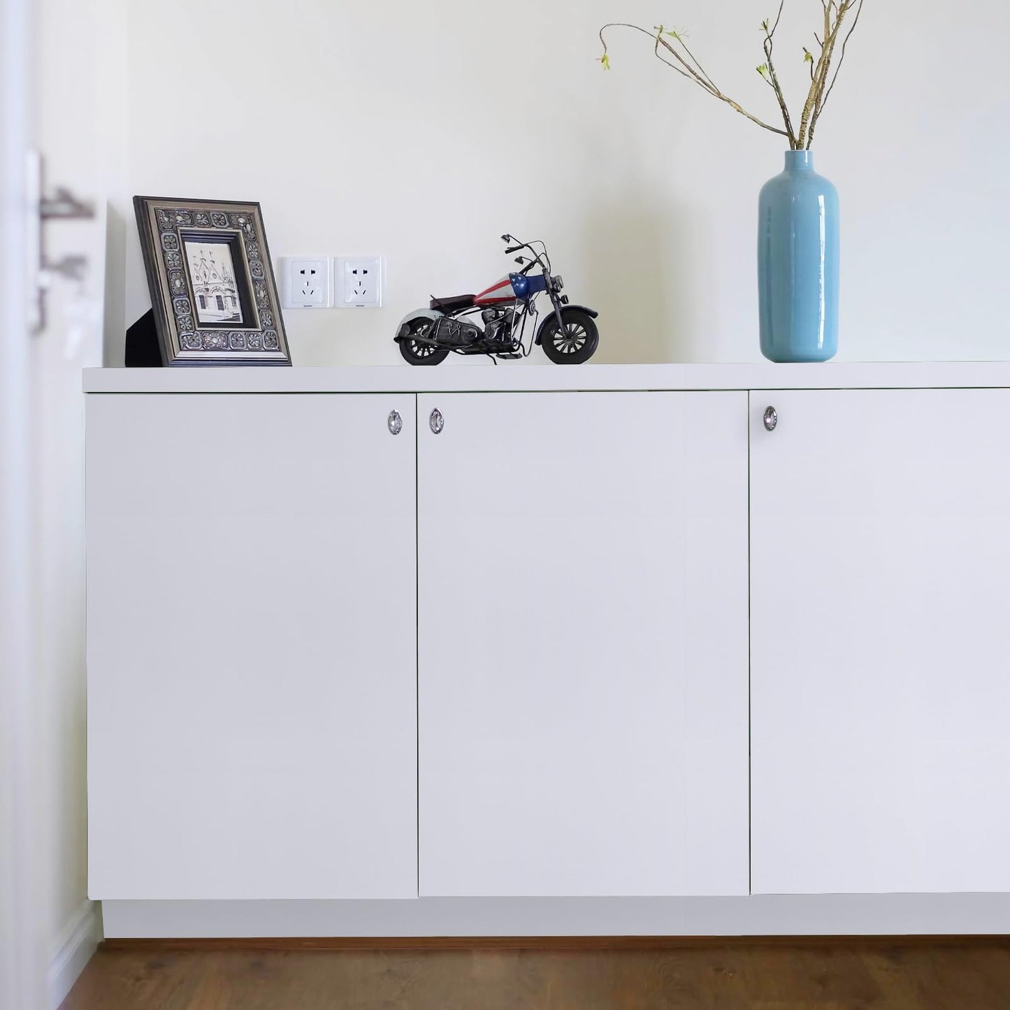 Hide adhesive film white matte 60cmX10m self-adhesive furniture film furniture walls cabinet tabletops windowsill waterproof protection film DIY decorative film wallpapers