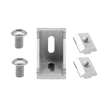 iMetrx 26 pieces 30x30 aluminum profile aluminum angle corner connector aluminum profile 30x30 angle (silver) from