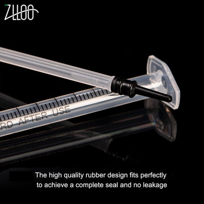 1 ml/cc plastic syringe with 25G-25mm needle, disposable Luer-Lock, individually packaged, easy to use (100 pieces)