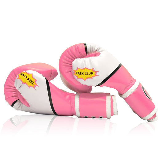 CKE Kids Boxing Gloves for Children 5-12 Years Boys Girls, Kids Boxing Gloves Training Gloves Boxing Gloves for Kids Punching Bag Kickboxing for Muay Thai Boxing Gloves (Pink)