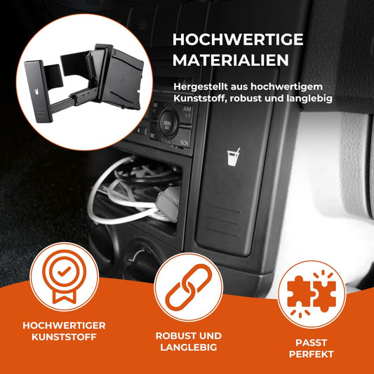 GEARMONSTER Cup Holder Car Drink Holder for Ventilation Front Right Suction Cup Holder Coffee Holder Compatible with VW Polo 9N 2002-2009 Drink Holder Replacement, Right, 6Q0858602E