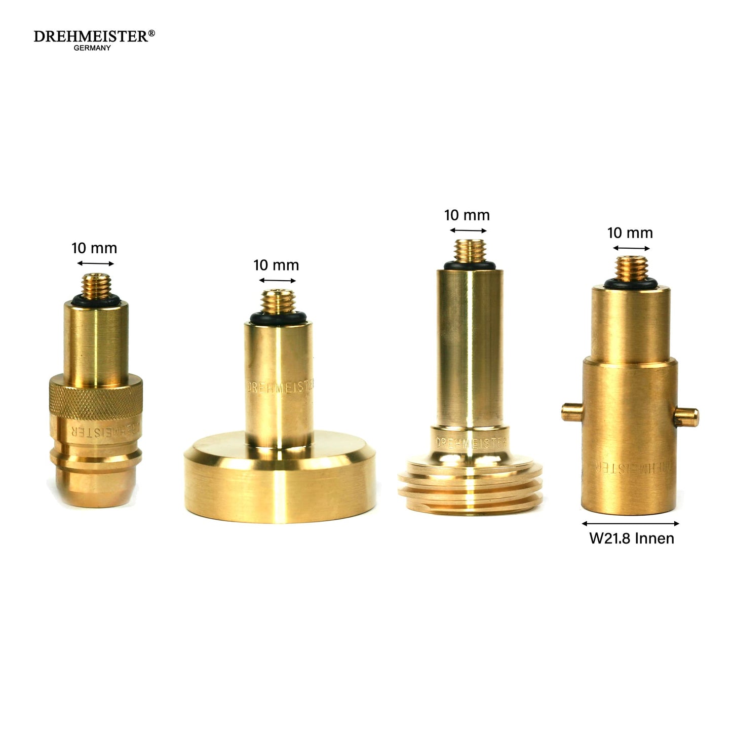 Rotary Master LPG Adapter Set M10 long - for gas vehicles - tank adapter with case - All Europe autogas adapters