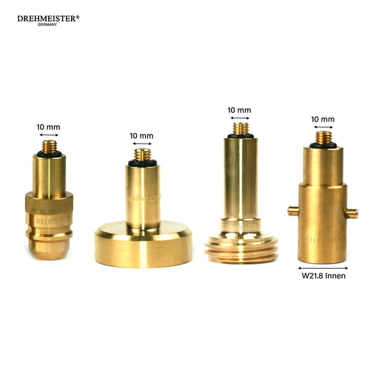 Rotary Master LPG Adapter Set M10 long - for gas vehicles - tank adapter with case - All Europe autogas adapters