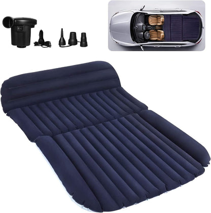 QDH Car Mattress SUV Air Mattress Camping Inflatable Mattress Inflatable Bed for Car Back Seat Thicker Airbed for Travel Camping Outdoor Activities