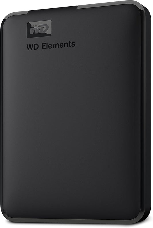 WD Elements Portable External Hard Drive 6TB (Portable Storage, USB 3.0 Interface, Plug and Play, Formatted for Windows) Black