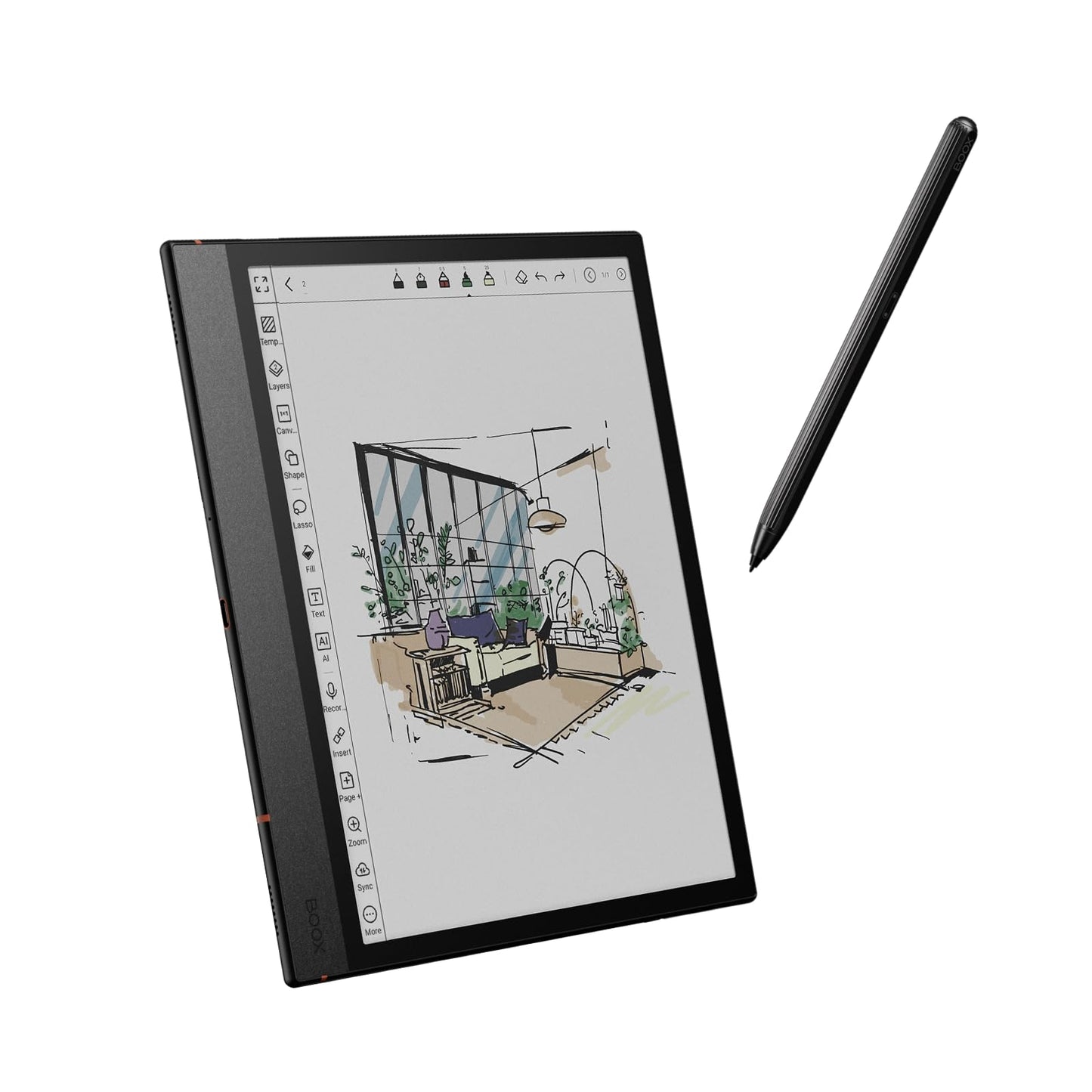 BOOX Tablet Note Air4 C 10.3 inch Color ePaper Notepad 64 GB Android 13 E-Ink WiFi