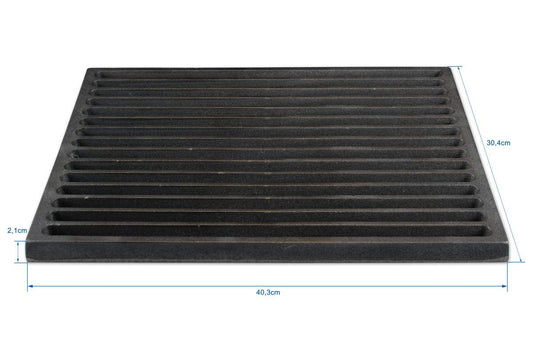 GRILLROSTPROFI Ash grate - Fire grate - Charcoal grate - Fireplace grate in premium quality - Cast iron, 30 x 40 cm
