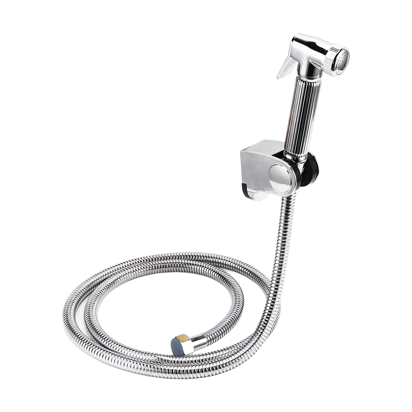 RV Shower Head Kit, water-saving high-pressure shower head with waterproof copper camping shower, 1.5m hose, and bracket for caravan yacht camper.